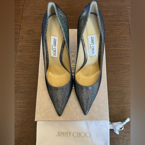 Jimmy Choo Shoes - Jimmy Choo Love Metallic 100 Pump